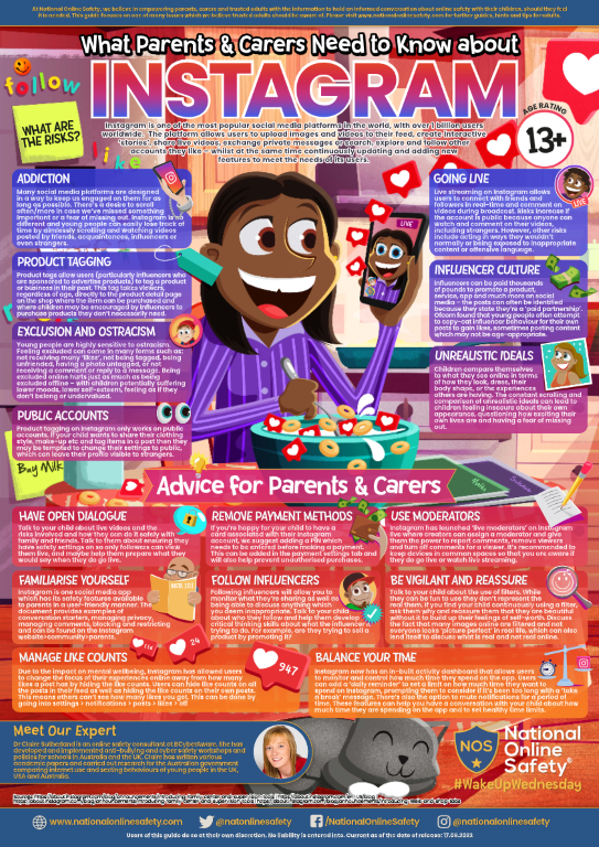 What Parents and Carers Need to Know about Instagram