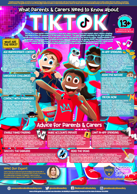 What Parents and Carers Need to Know about TikTok