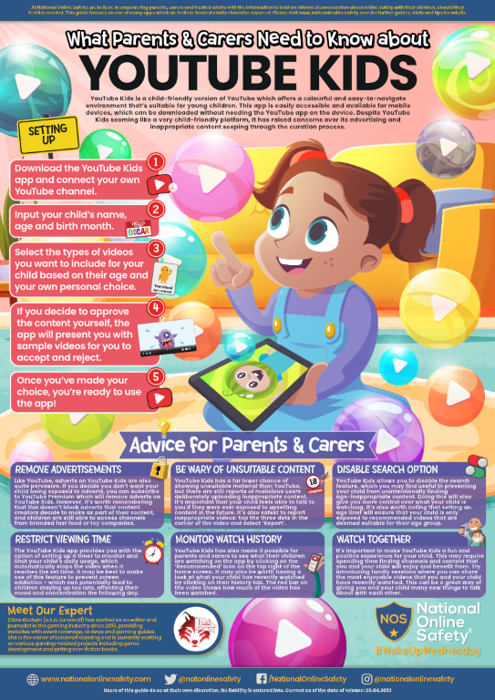 What Parents and Carers Need to Know about YouTube Kids
